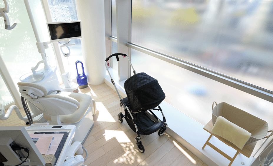 4F診療室（ベビーカーも入れる）